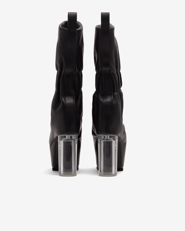 Rick Owens - Men's Cuffed Taquito Pull On - (Black/Clear)