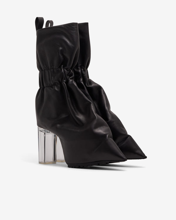Rick Owens - Men's Cuffed Taquito Pull On - (Black/Clear)