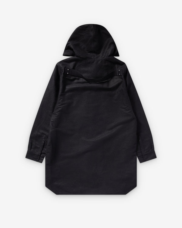 Rick Owens  - Men's Hooded Outershirt - (Black)