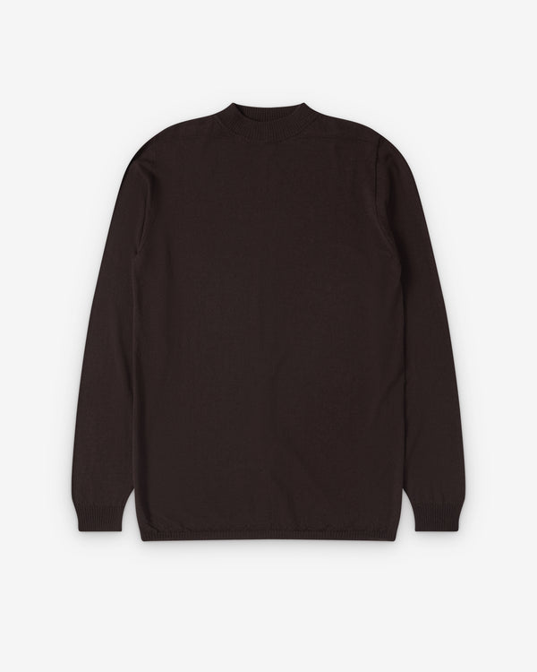Rick Owens  - Men's Knit Sweater Level Lupetto - (Grease)