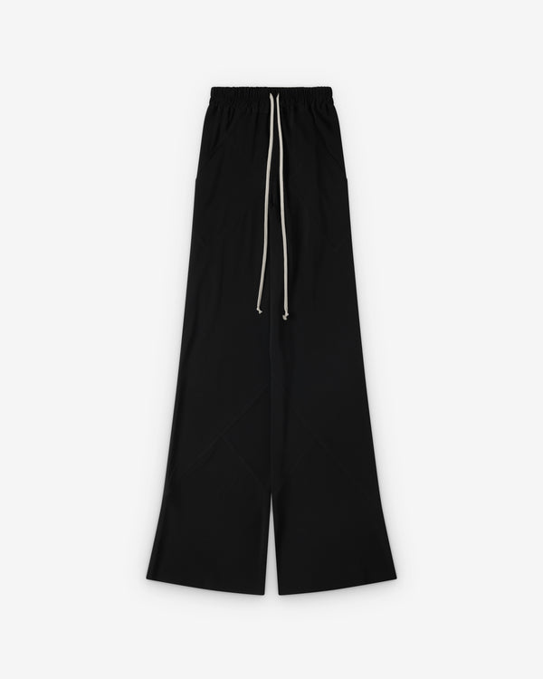 Rick Owens  - Women's Drawstring Bias Woven Trousers - (Black)