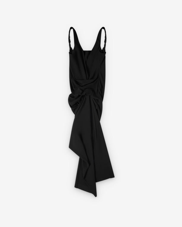Rick Owens  - Women's Strutter Draped Dress - (Black)