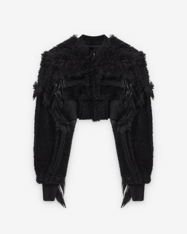 Rick Owens  - Women's Collage Bomber - (Black)
