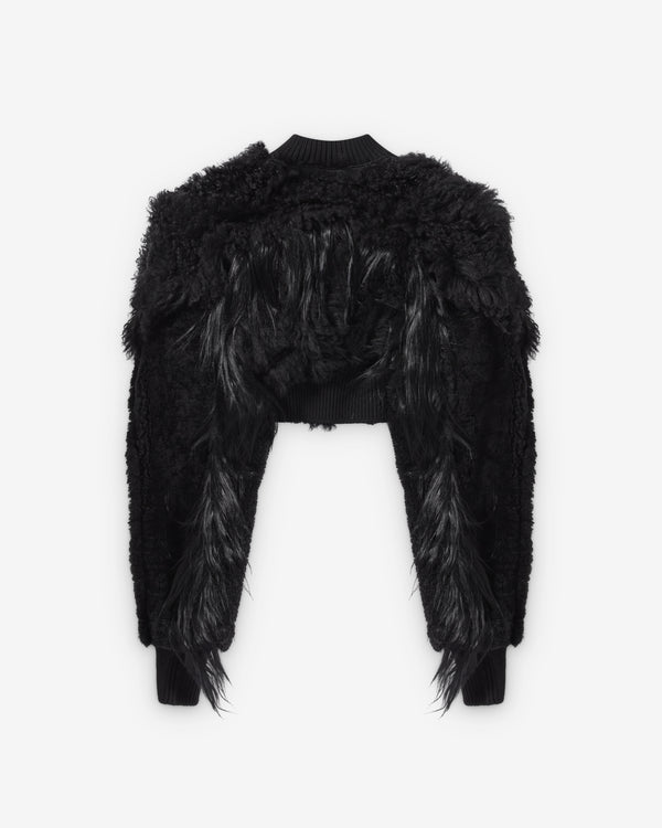 Rick Owens  - Women's Collage Bomber - (Black)