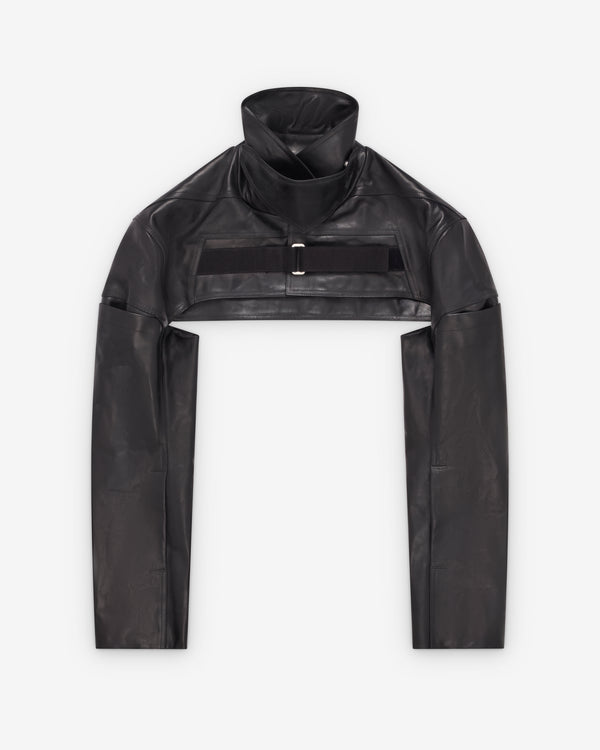 Rick Owens  - Men's Cropped Mac - (Black)