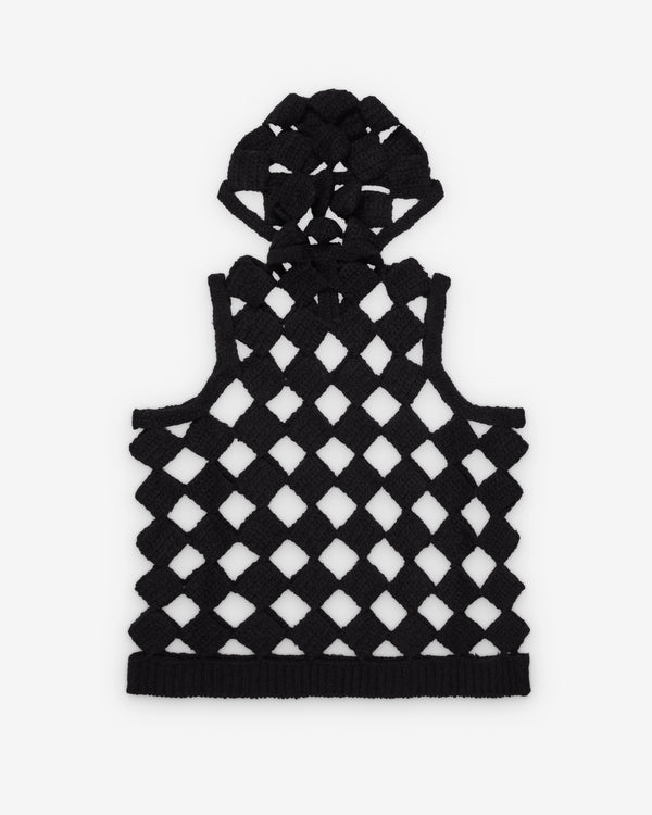 Rick Owens  - Men's Utanya Hooded Tank - (Black)