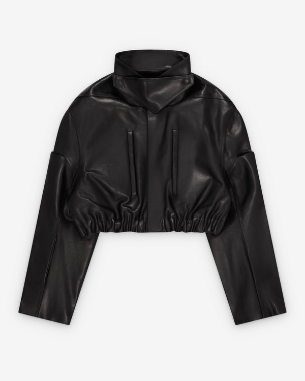 Rick Owens  - Women's Collared Mac Bomber - (Black)