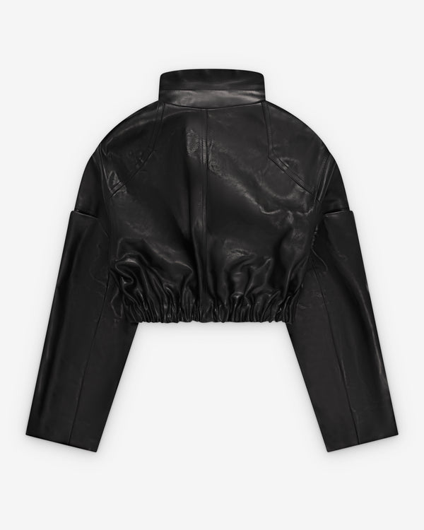 Rick Owens  - Women's Collared Mac Bomber - (Black)