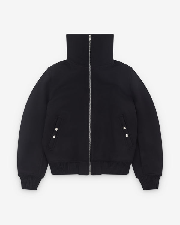 Rick Owens - Men’s Blixa Dracucollar Bomber Jacket - (Black)