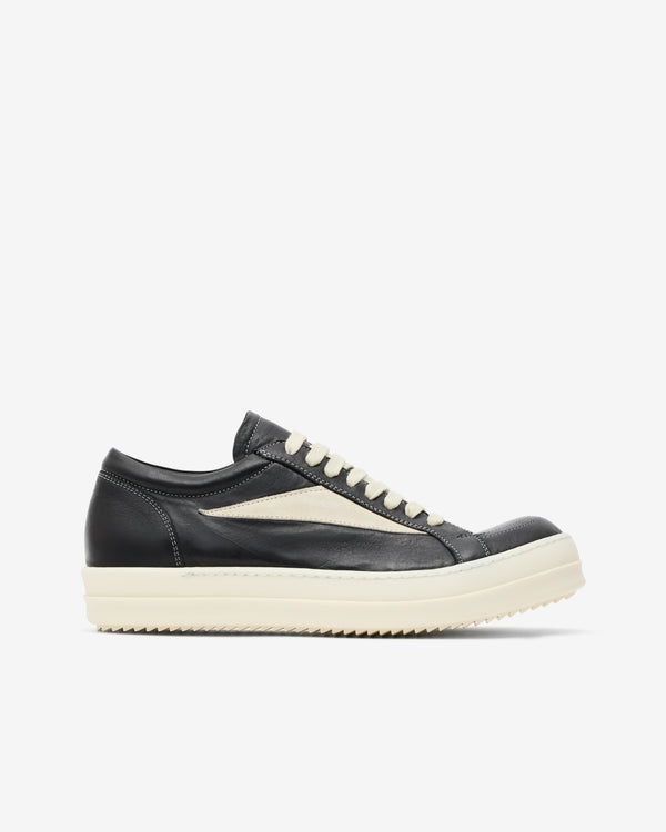 Rick Owens - Men's Vintage Sneaks - (Black/White)