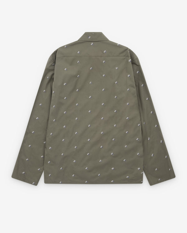 Rier - Men’s Flowers Shirt - (Green)