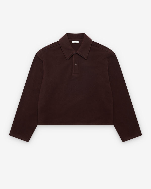 Rier - Men's Fleece Polo - (Tanin)