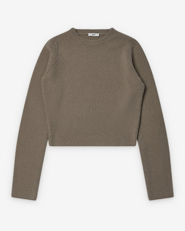 Rier - Men's Roundneck Boucle - (Fog)