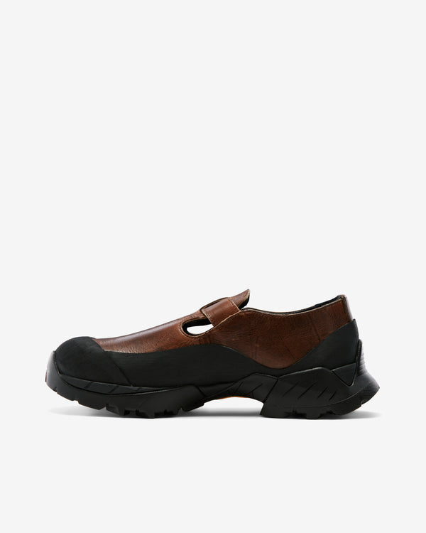 ROA - Men’s Mary-Jane - (Brown/Black)