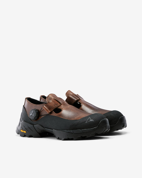 ROA - Men’s Mary-Jane - (Brown/Black)