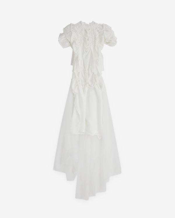 Róisín Pierce - Women’s Artisanal White Death Dress - (Ivory)
