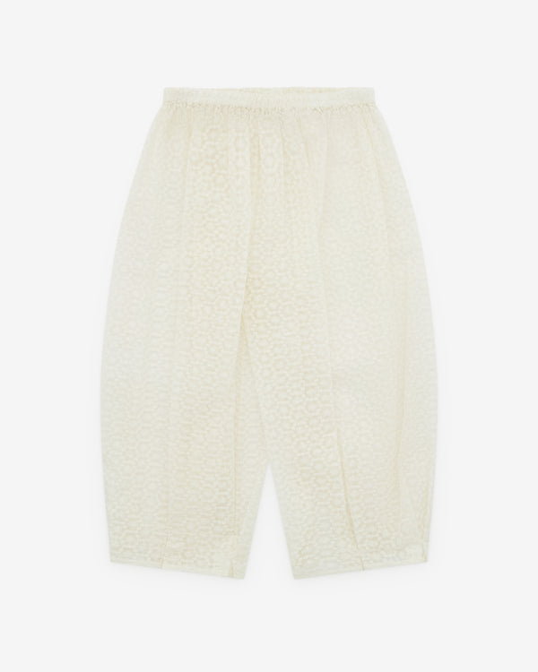 Róisín Pierce - Women’s Egg Trousers - (Ivory)