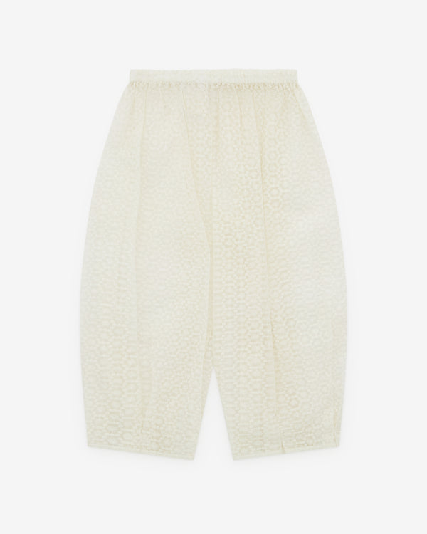 Róisín Pierce - Women’s Egg Trousers - (Ivory)