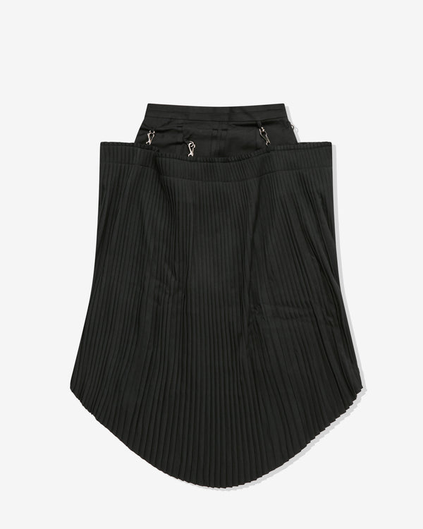 Rokh - Women's Broken Pleated Skirts - (Black)