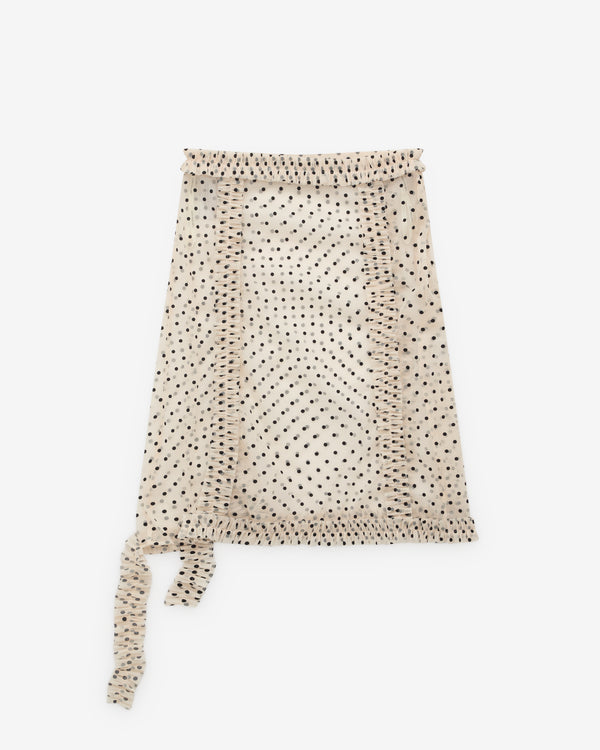 Rokh - Women’s Basic Skirt - (Polka Dot)
