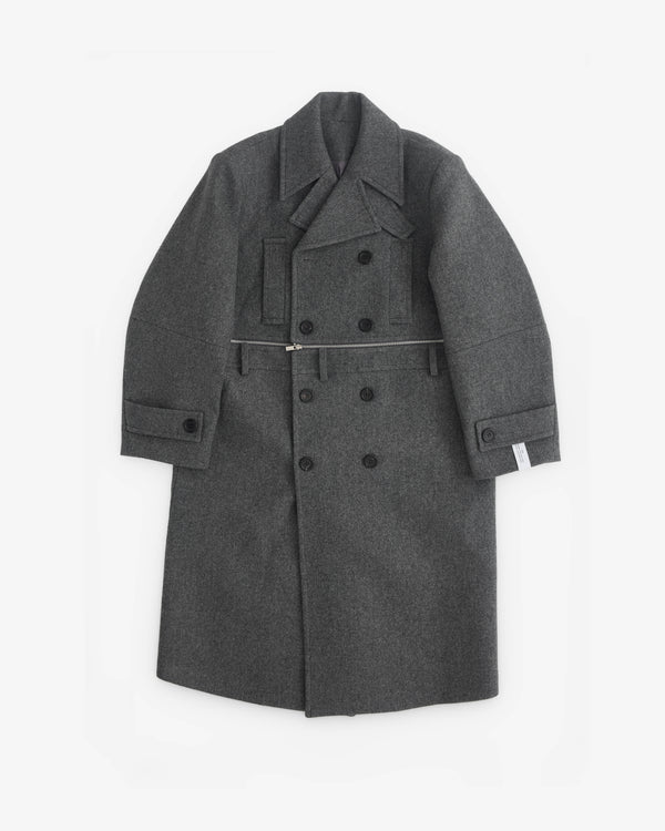 Rokh - Women’s Zip Coat - (Grey)