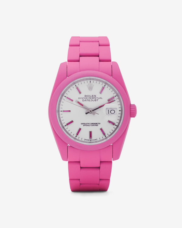 Private Label Dubai Ltd - Customised Rolex Datejust - (Rose Pink)