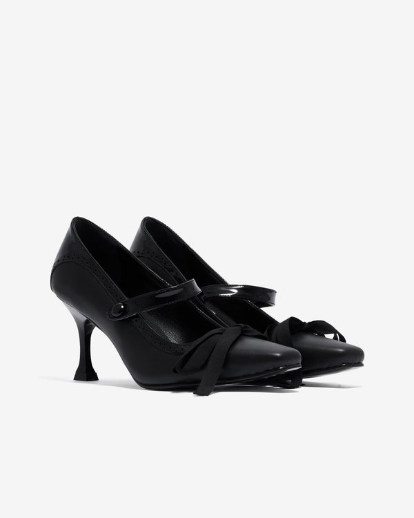 Renaissance Renaissance - Women’s Dame Kitten Heel - (Black)