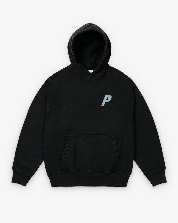 Palace - Men's Rubbed P3 Hood - (Black)
