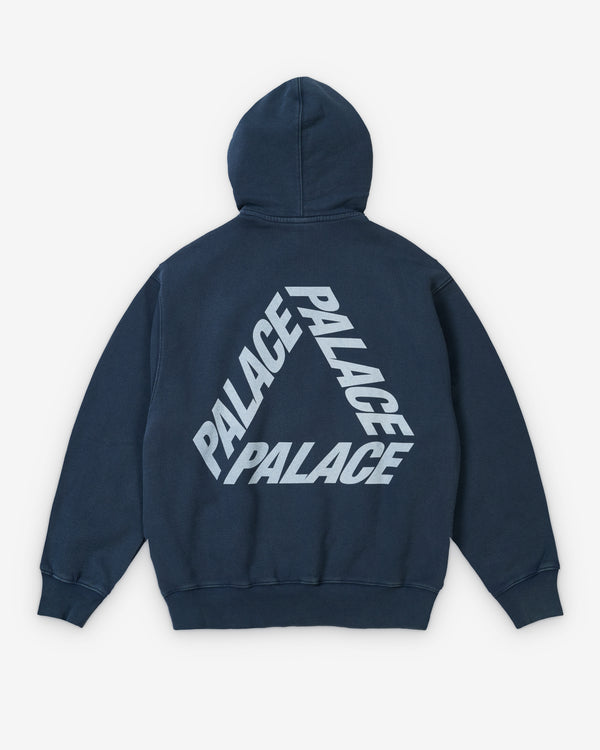 Palace - Men's Rubbed P3 Hood - (Navy)