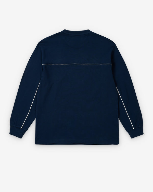Palace - Men's Run It Longsleeve - (Navy)