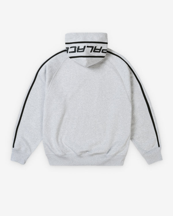 Palace - Men's Runner Hood - (Grey Marl)