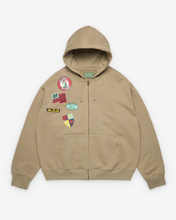 Denim Tears - Men's Ranger Patches Hoodie - (Military)