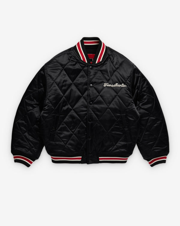 Denim Tears - Men's Reversible Varsity Jacket - (Black)