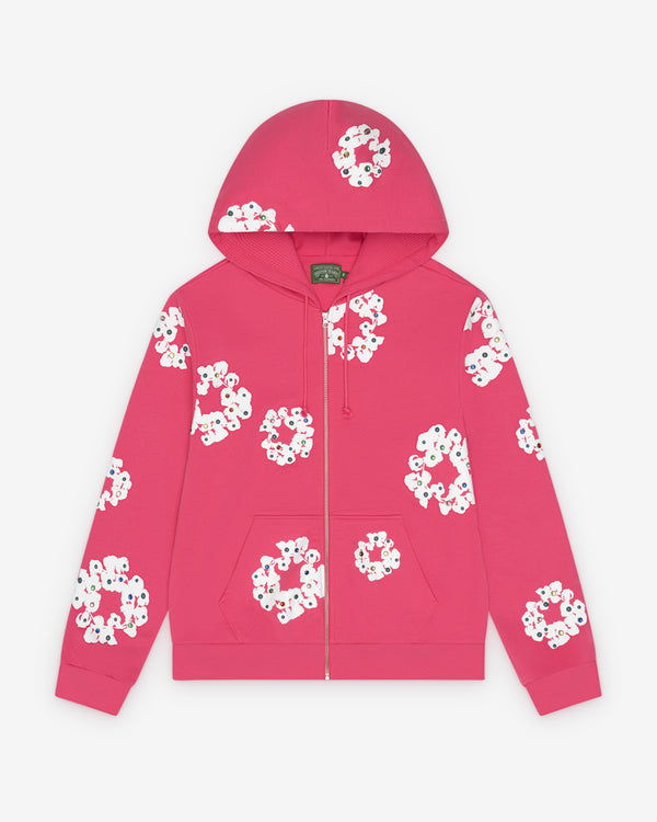 Denim Tears - Men's Rhinestone Wreath Hoodie - (Pink)