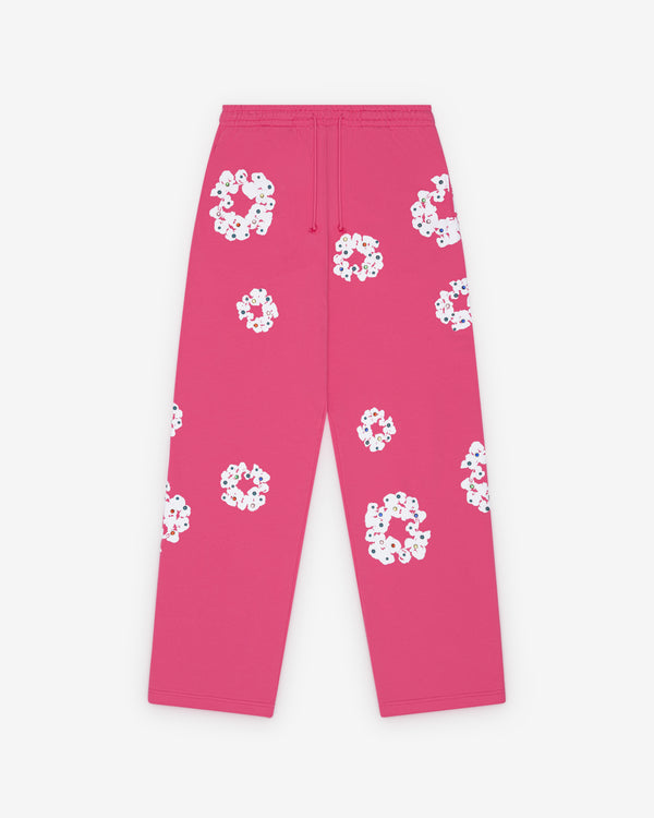 Denim Tears - Men's Rhinestone Wreath Sweatpants - (Pink)