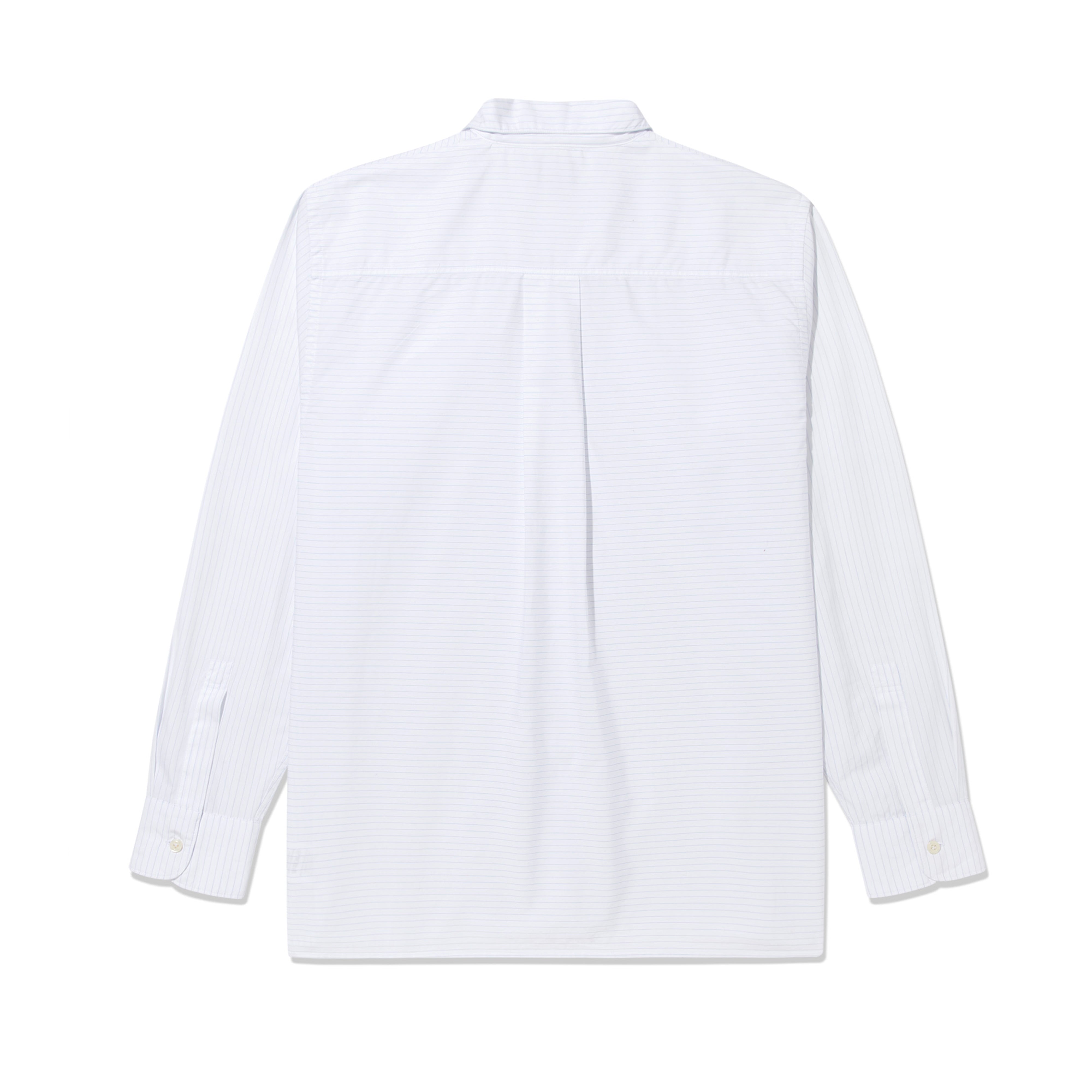 Noah - Men's Oversized Stripe Shirt - (White) | Dover Street