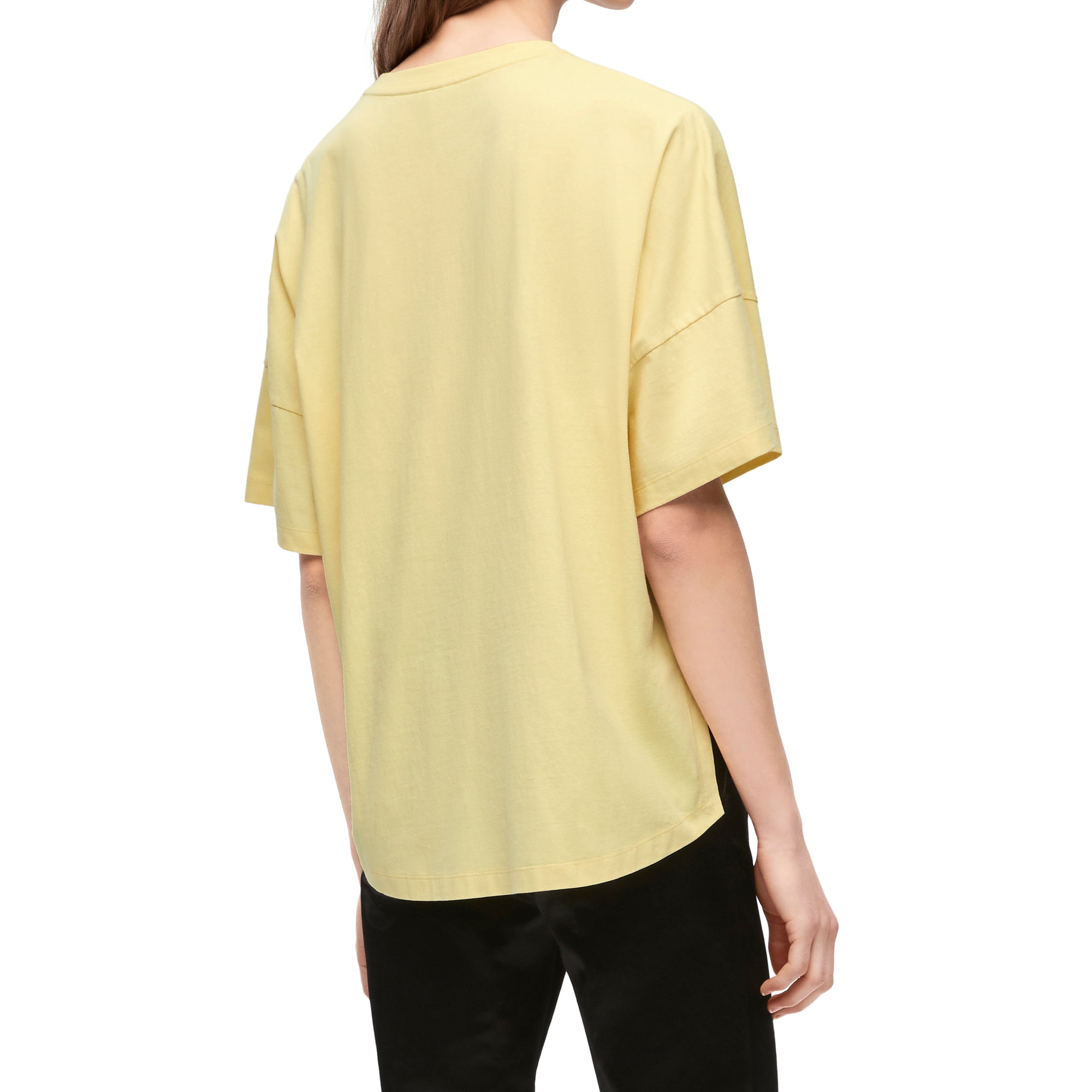 Loewe - Women’s Boxy Fit T-Shirt - (Light Lemon) view 4