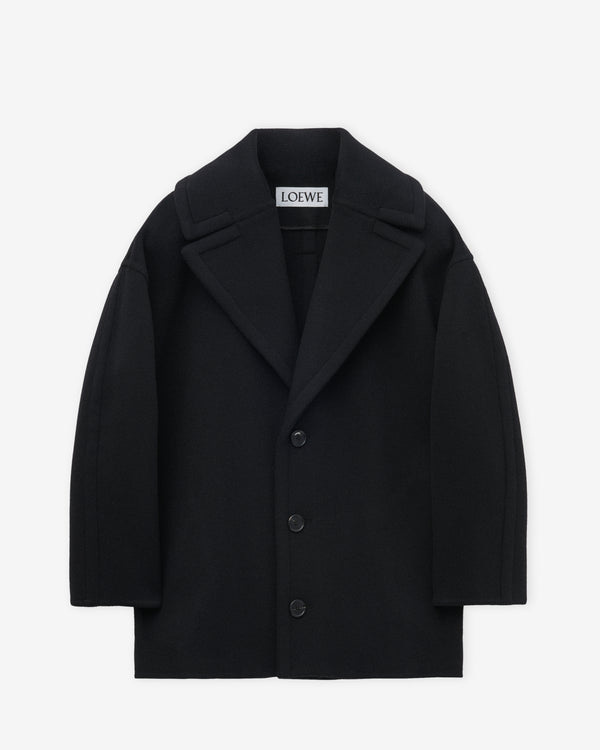 Loewe - Women's Short Coat In Wool - (Black)