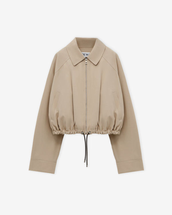 Loewe - Women's Balloon Jacket In Cotton - (Beige)