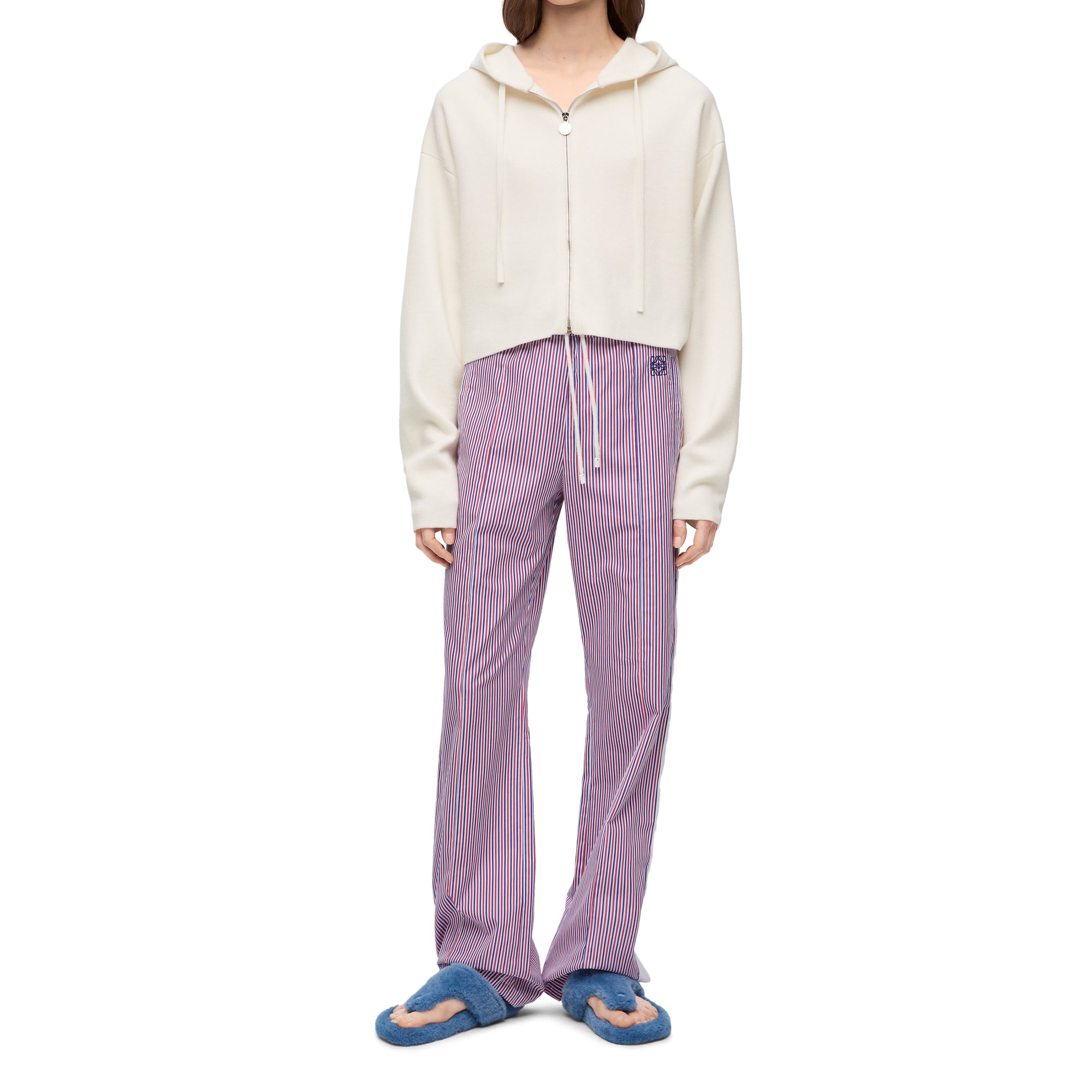 Loewe - Women’s Tracksuit Trousers - (Blue/Red/White) view 2