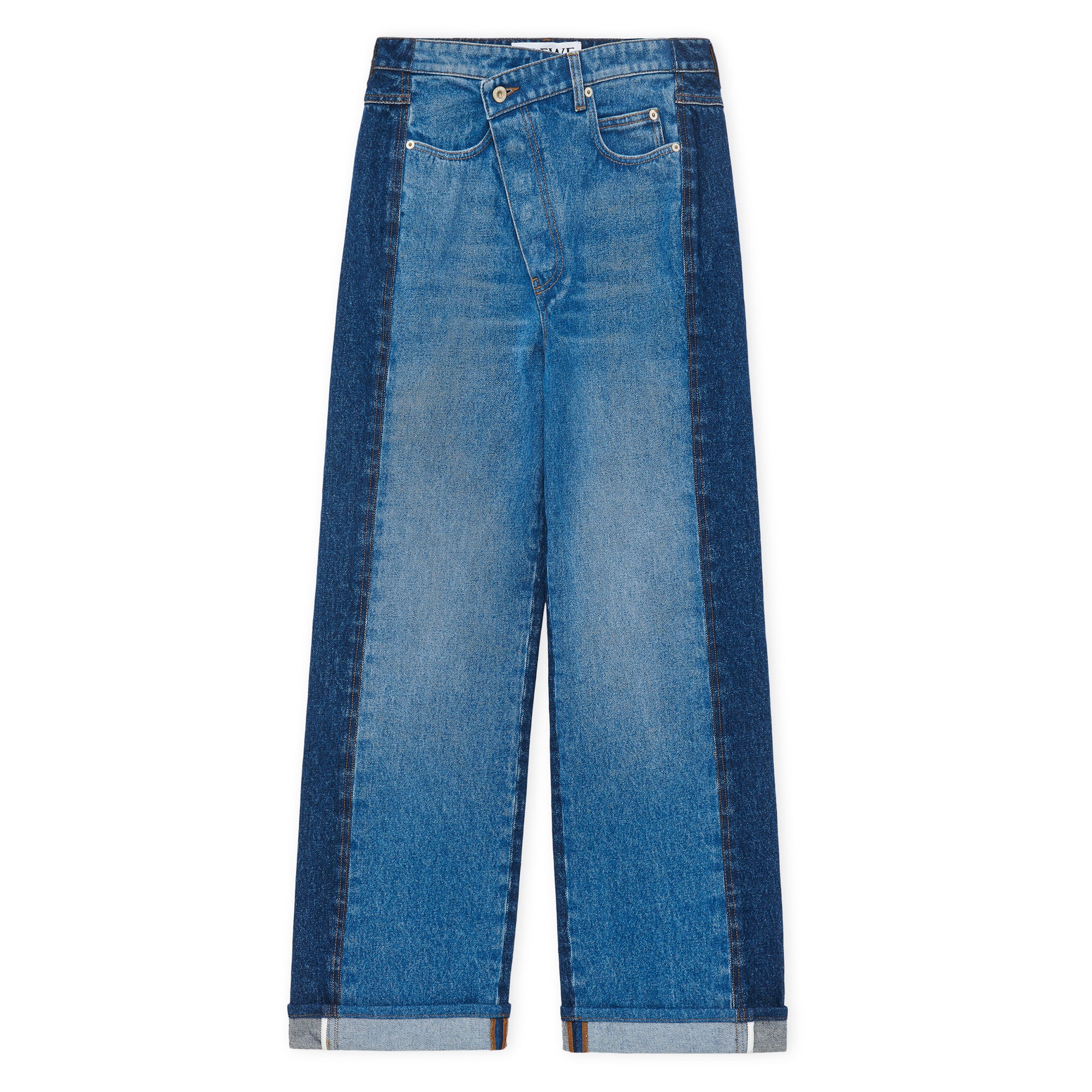 Loewe - Women’s Deconstructed Jeans - (Denim Blue) view 1