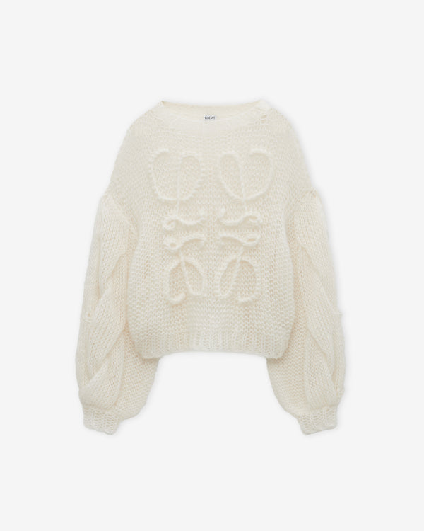 Loewe - Women's Anagram Sweater - (Soft White)