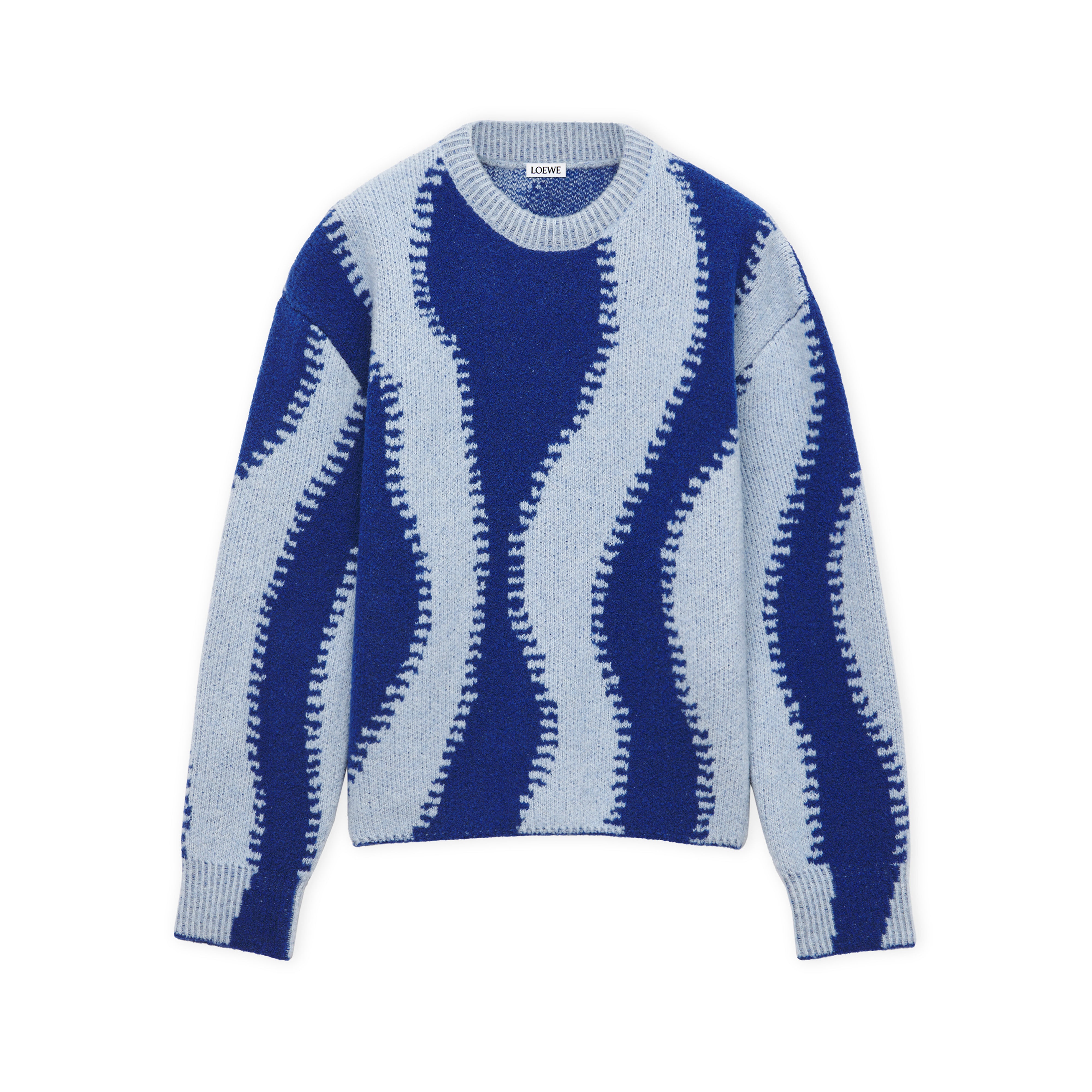 Loewe - Women's Sweater - (Light Blue/Blue) | Dover Street Market