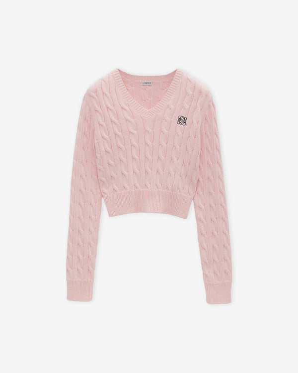 Loewe - Women's Sweater - (Baby Pink)