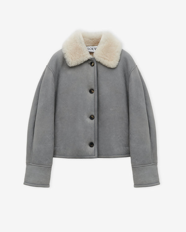 Loewe - Women's Jacket In Shearling - (Grey)