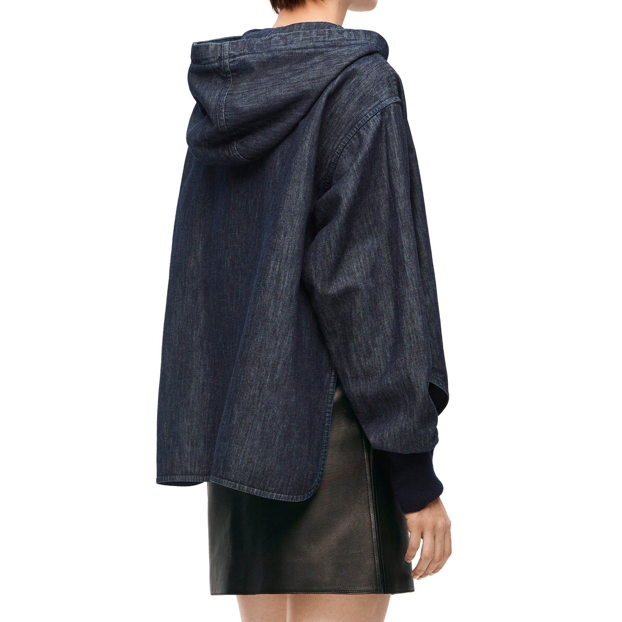 Loewe - Women’s Hooded Jacket - (Indigo) view 4