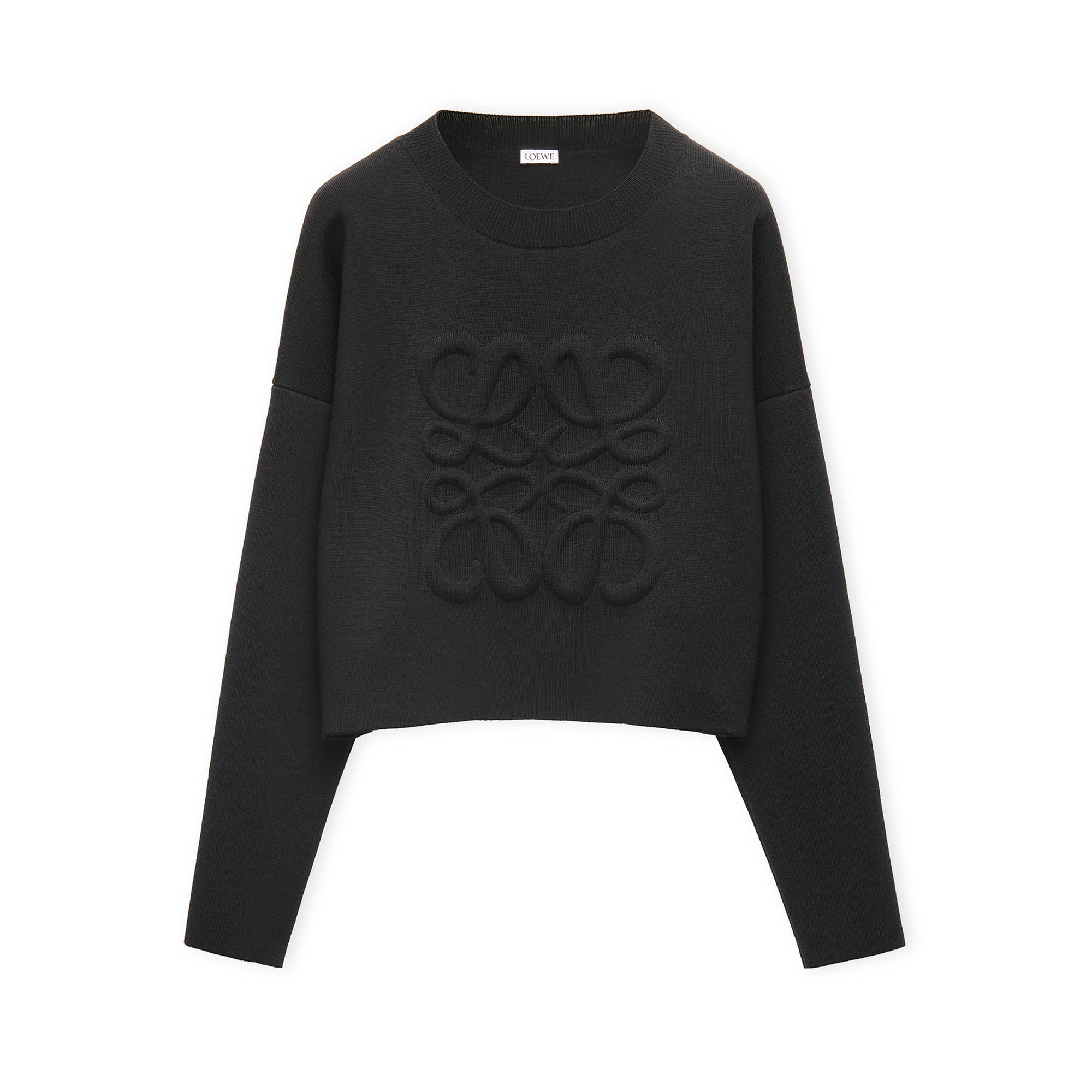 Loewe - Women’s Anagram Sweater - (Black) view 1