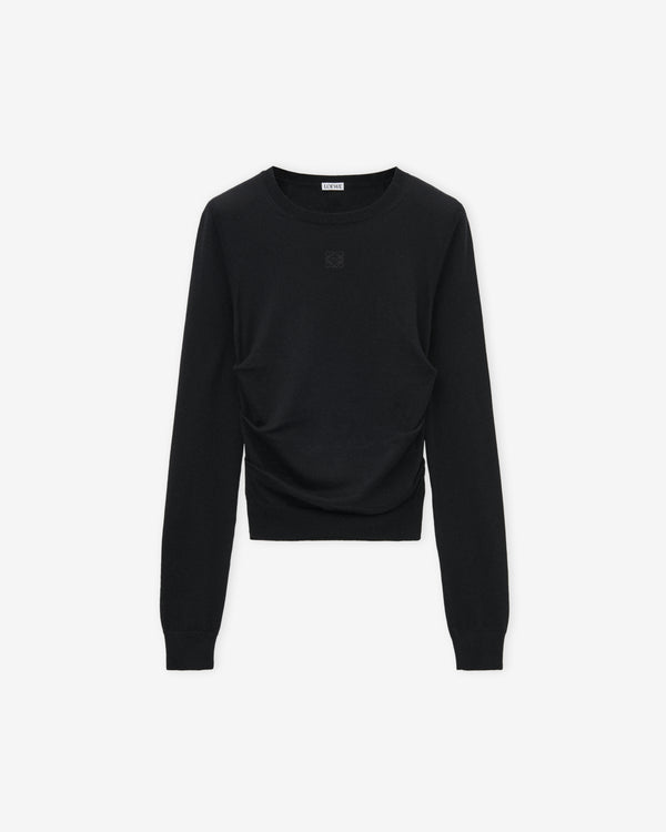 Loewe - Women's Draped Sweater - (Black)