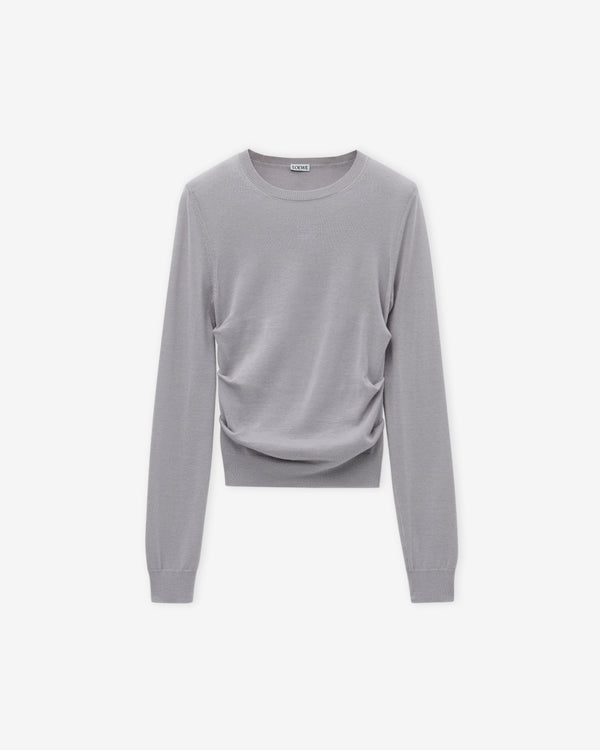 Loewe - Women's Draped Sweater - (Light Grey)