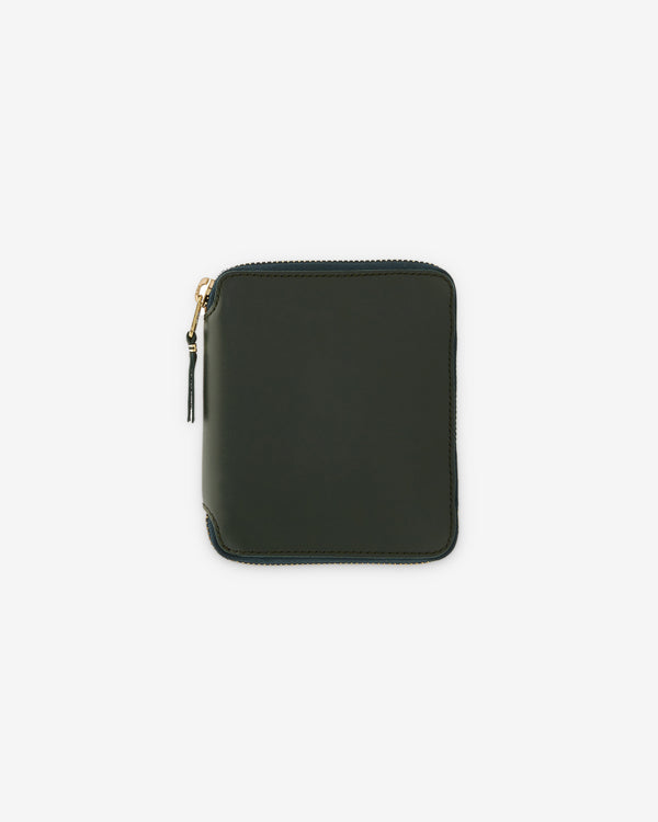 CDG Wallet - Classic Colour Full Zip Around Wallet - (SA2100 Bottle Green)